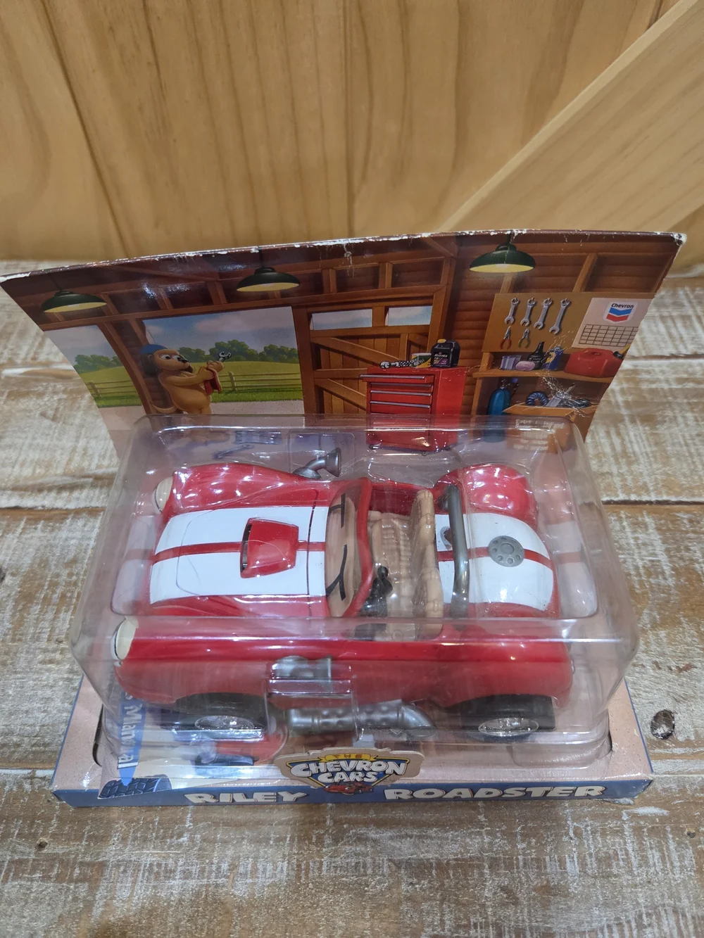 NIB | Vintage Chevron Cars Riley Roadster